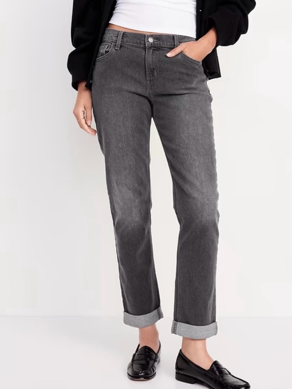 Old Navy | Mid Rise Wow Boyfriend Jeans Size 8